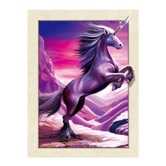 Cuadro Lenticular 3D Unicornio