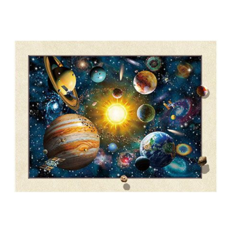 Cuadro Lenticular 3D Planetas Sistema Solar