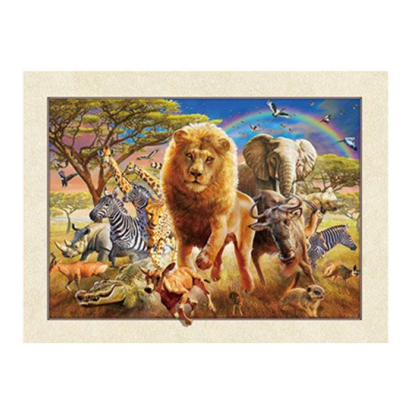 Cuadro Lenticular 3D Animales de la Selva