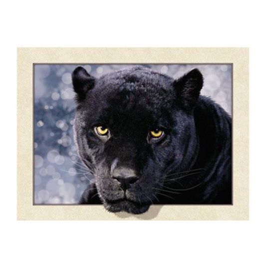 Cuadro Lenticular 3D Pantera Negra 02