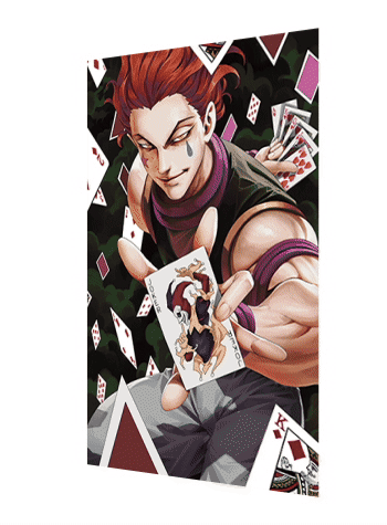 Cartel Decorativo Lenticular 3D Hisoka | Hunter X Hunter