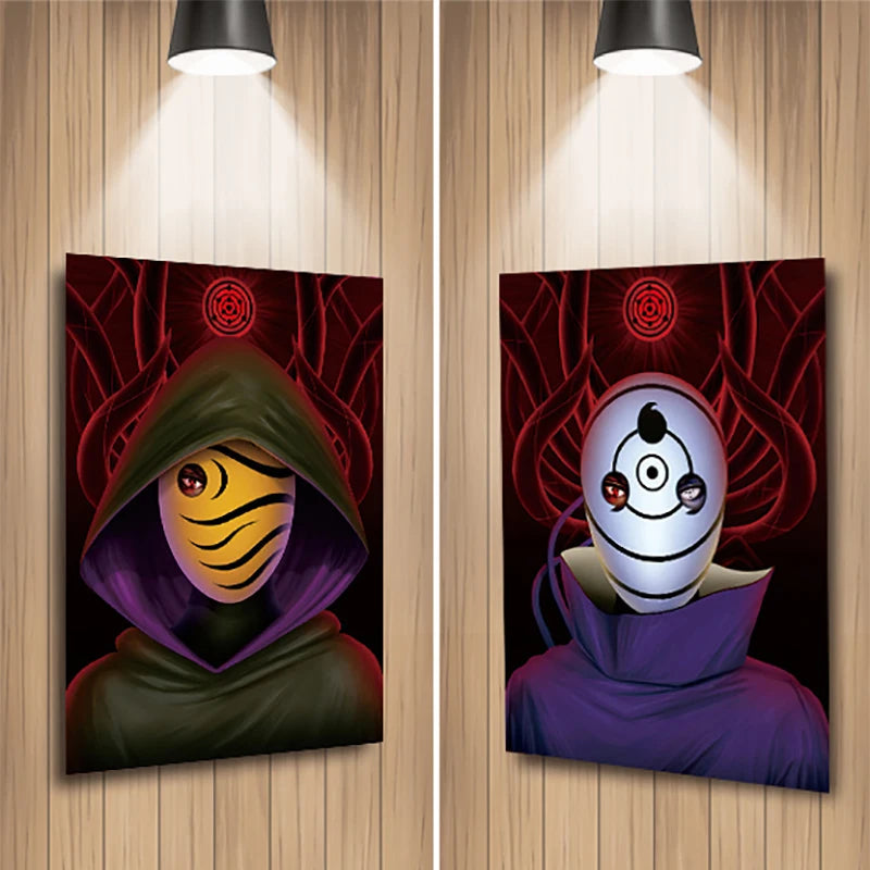 Cartel Decorativo Lenticular 3D Obito | Naruto