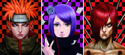 Cartel Decorativo Lenticular 3D Nagato - Konan - Pain | Naruto