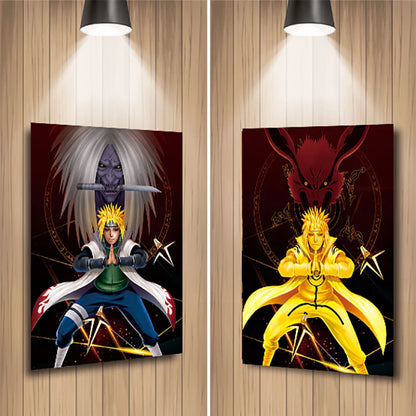 Cartel Decorativo Lenticular 3D Minato Cuarto Hokage | Naruto