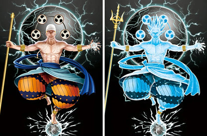 Cartel Decorativo Lenticular 3D Enel Amaru | One Piece