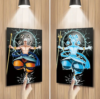 Cartel Decorativo Lenticular 3D Enel Amaru | One Piece