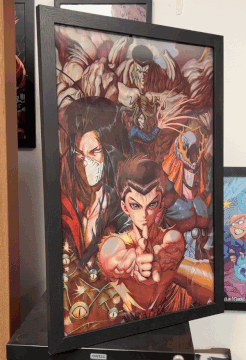 Cartel Decorativo Lenticular 3D Yu Yu Hakusho